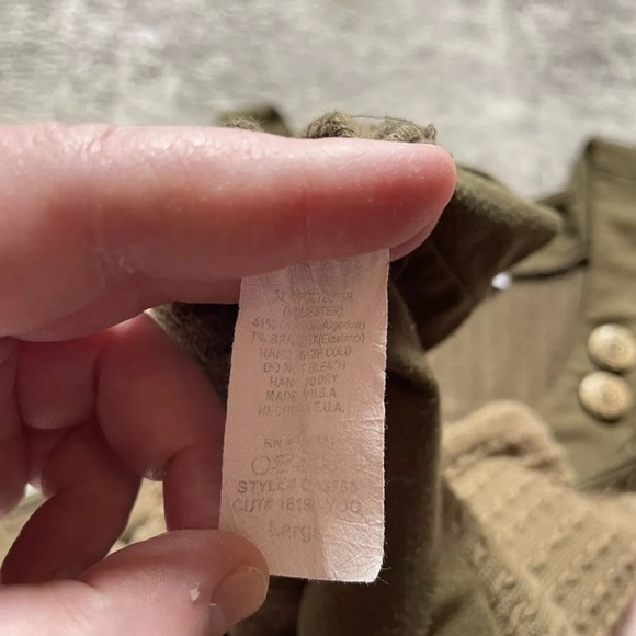 Y2K Charlotte Russe Olive Green Knit Tank Top Sleeveless Boho Indie Core L - Picture 6 of 6